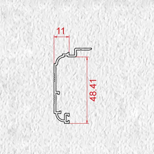 پروفیل روکوب شیاردار 