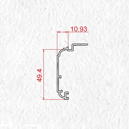 پروفیل روکوب شیاردار